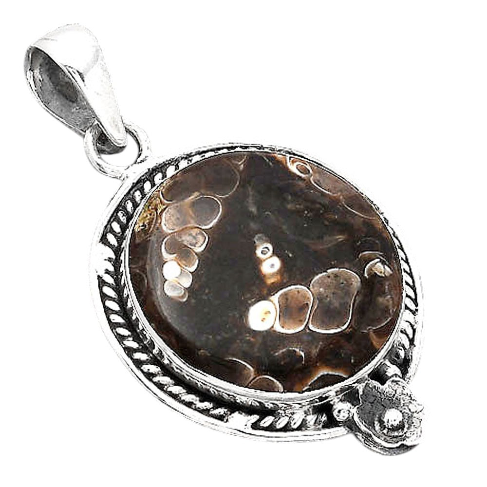 Natural Turtella Jasper - USA Pendant P-1620 SDP154934