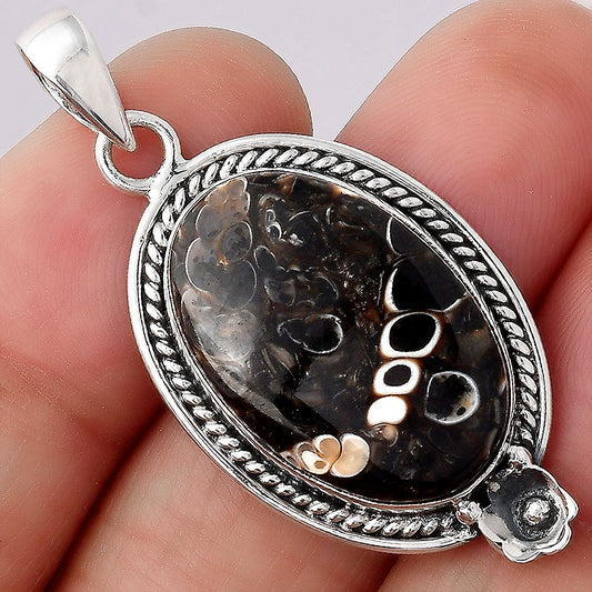 Natural Turtella Jasper - USA Pendant P-1620 SDP154938