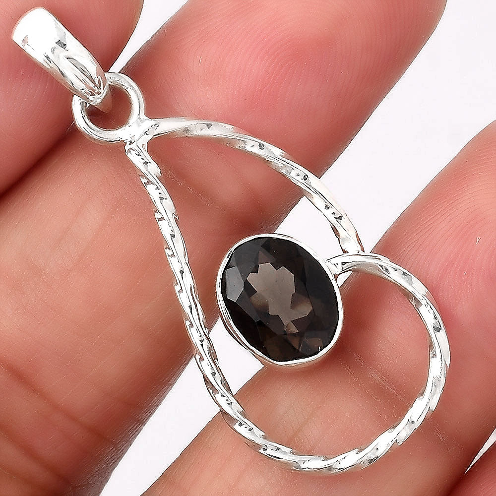 Natural Smoky Quartz - Brazil Pendant P-1003 SDP154963
