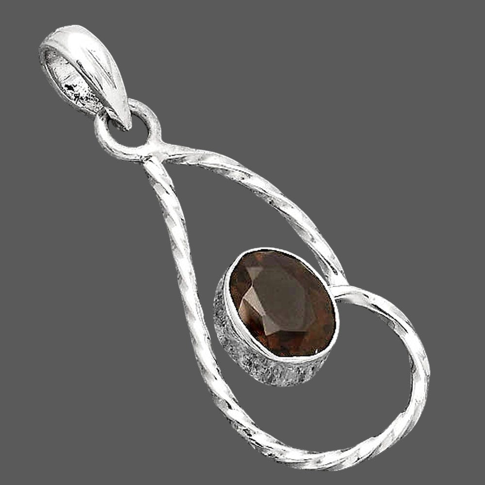 Natural Smoky Quartz - Brazil Pendant P-1003 SDP154963