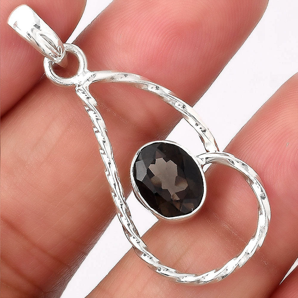 Natural Smoky Quartz - Brazil Pendant P-1003 SDP154968
