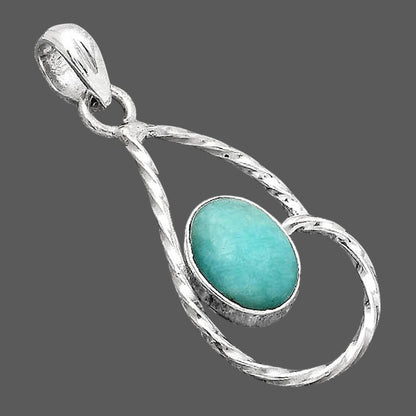 Natural Paraiba Amazonite Pendant P-1003 SDP154970