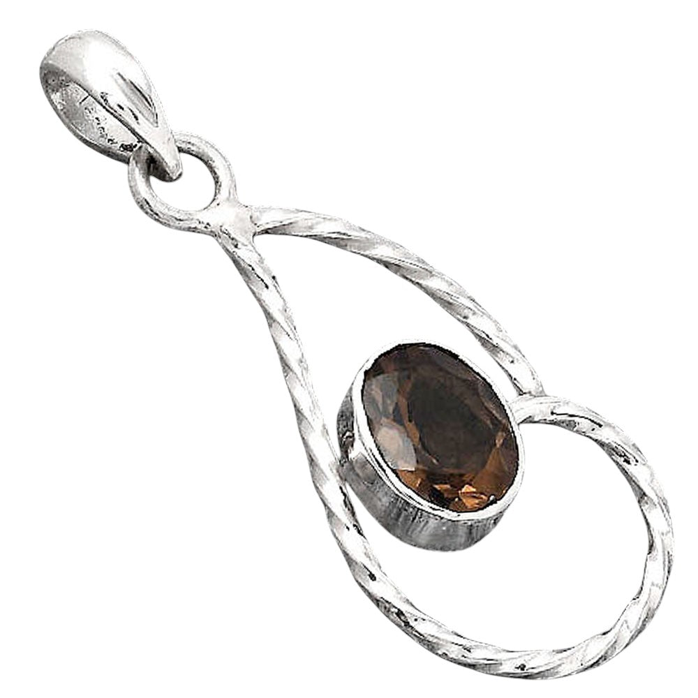 Natural Smoky Quartz - Brazil Pendant P-1003 SDP154984