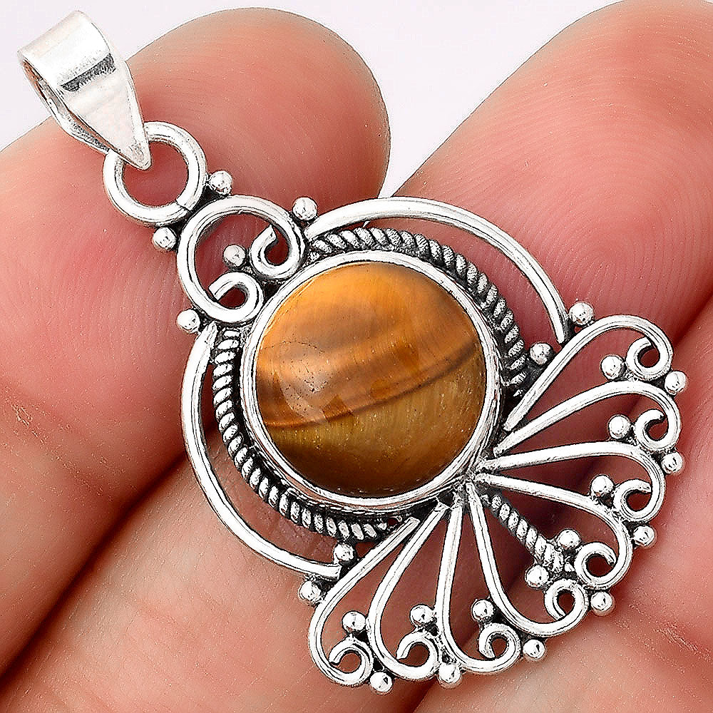 Artisan - Natural Tiger Eye - Africa Pendant P-1544 SDP155000