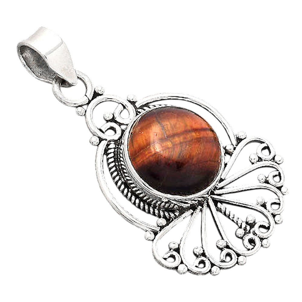 Artisan - Natural Red Tiger Eye Pendant P-1544 SDP155002