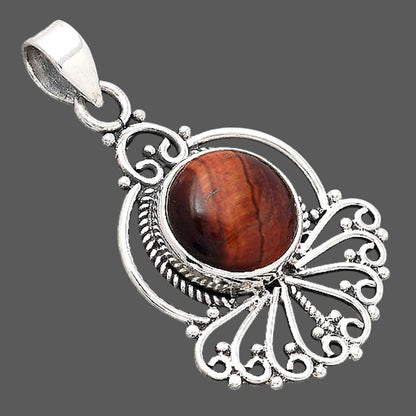 Artisan - Natural Red Tiger Eye Pendant P-1544 SDP155005