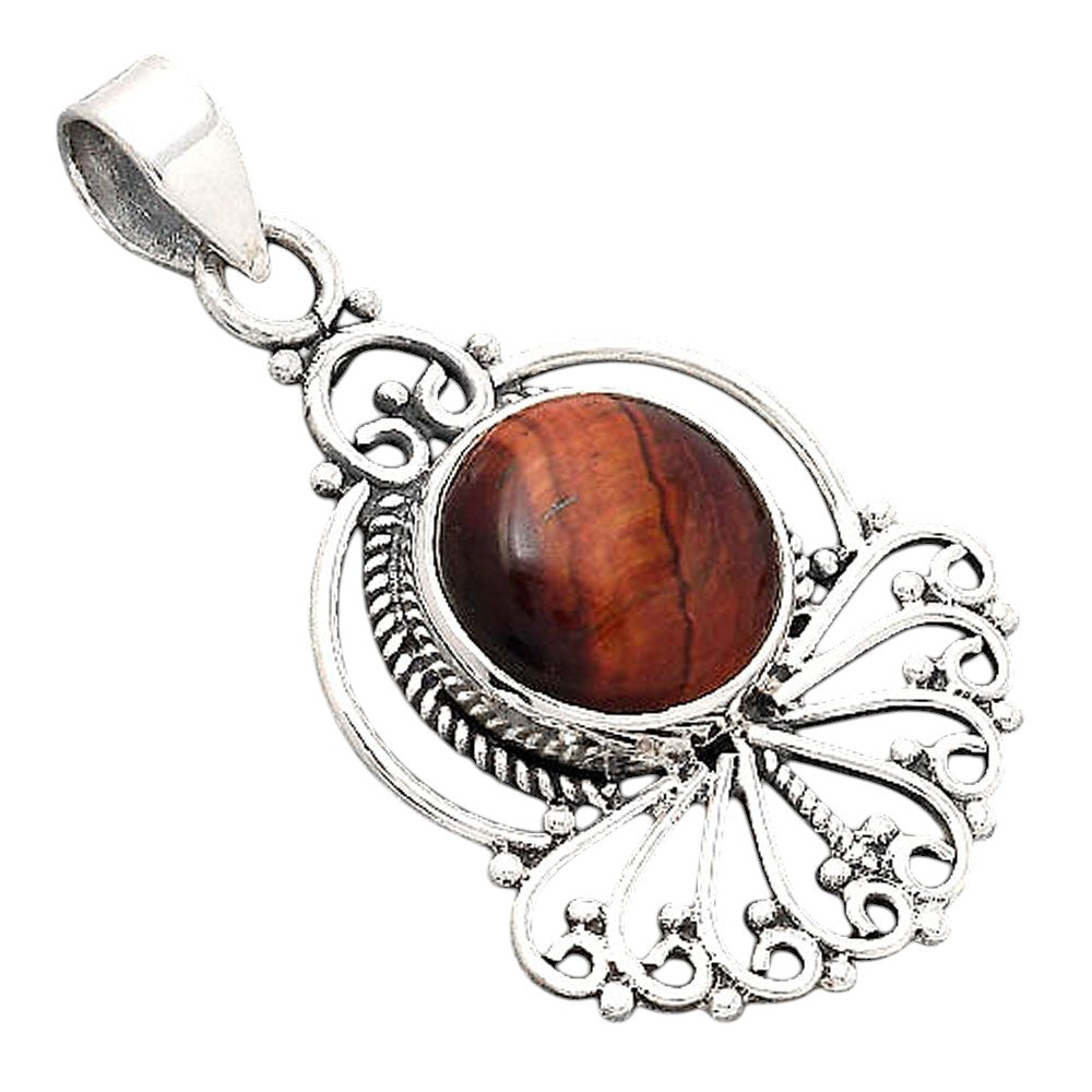 Artisan - Natural Red Tiger Eye Pendant P-1544 SDP155005