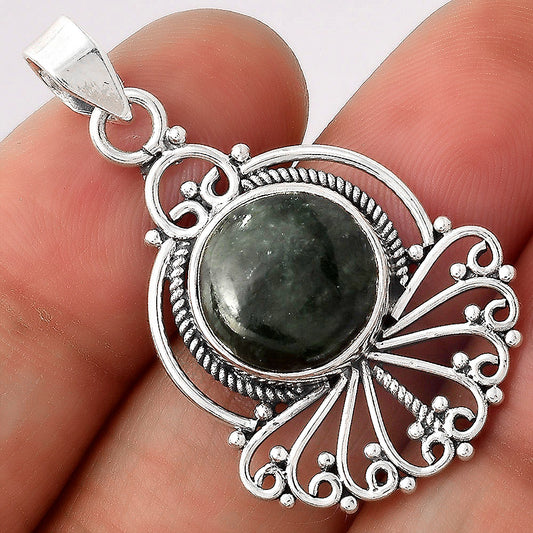 Artisan - Natural Russian Seraphinite Pendant P-1544 SDP155007