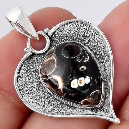 Natural Turtella Jasper - USA Pendant P-1503 SDP155027