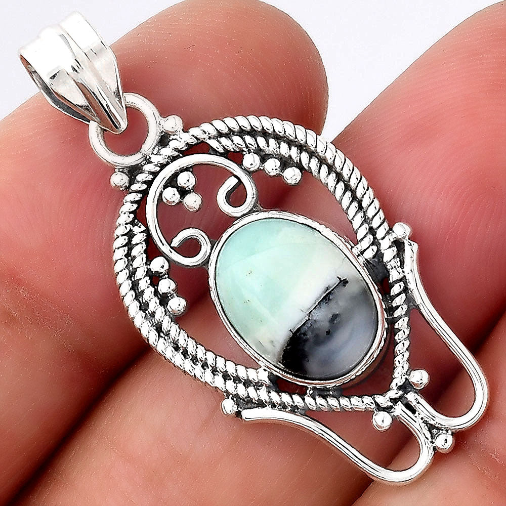 Dendritic Chrysoprase - Africa Pendant P-1681 SDP155029