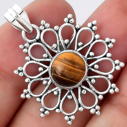 Natural Tiger Eye - Africa Pendant P-1699 SDP155033
