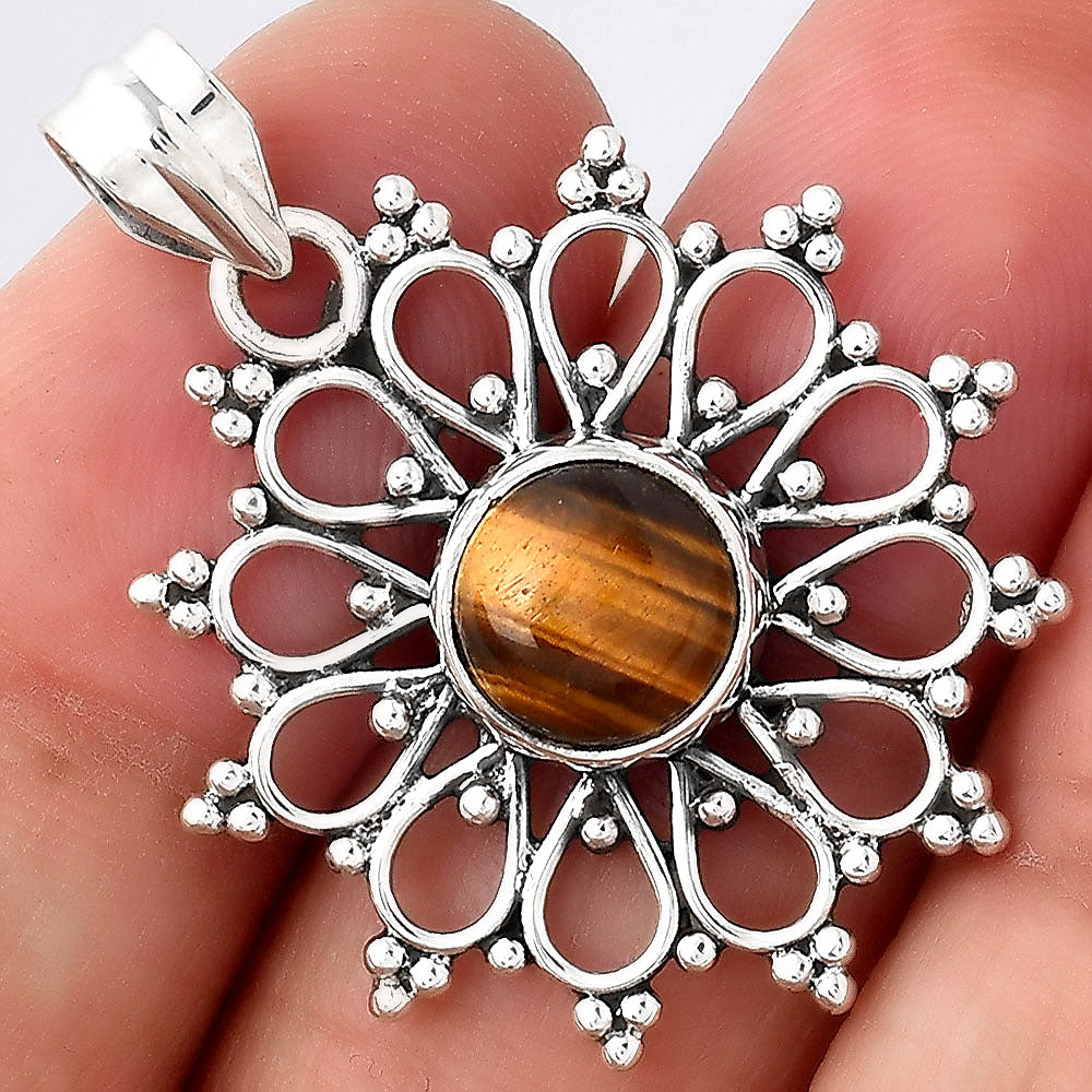 Natural Tiger Eye - Africa Pendant P-1699 SDP155034