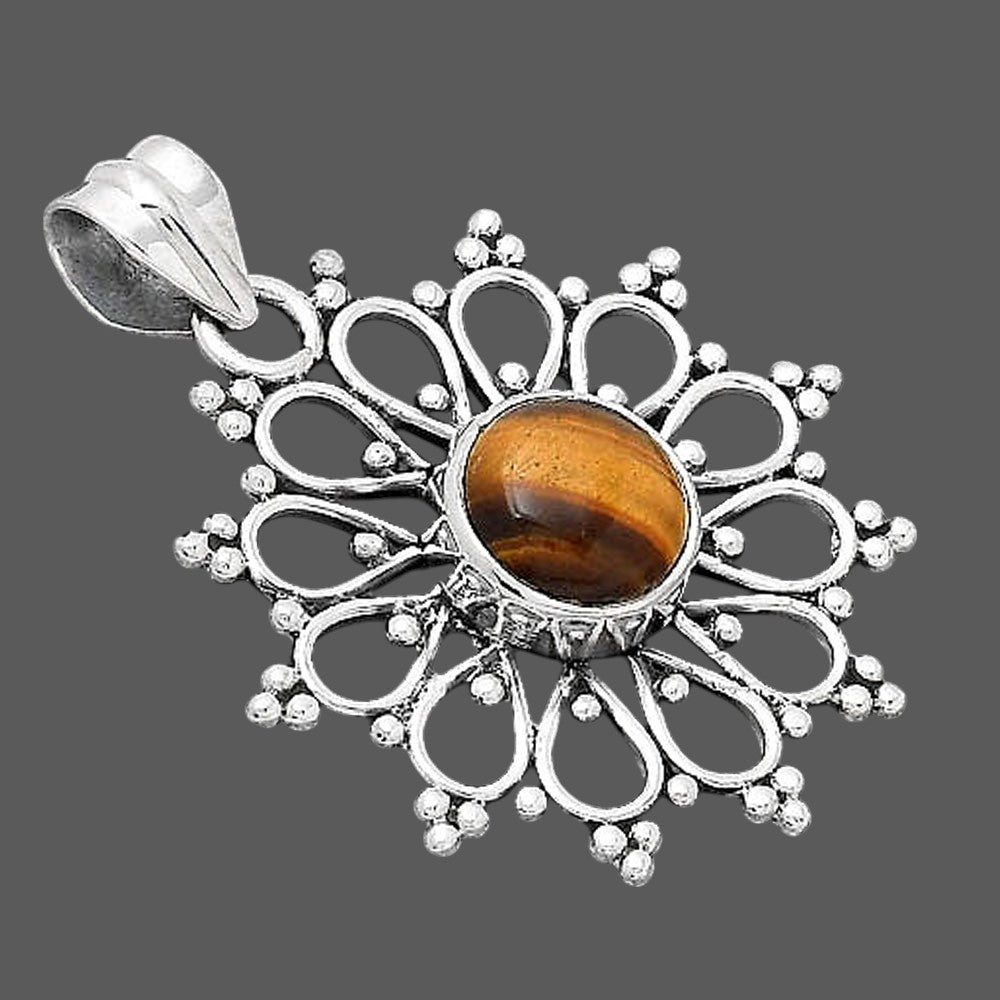 Natural Tiger Eye - Africa Pendant P-1699 SDP155034