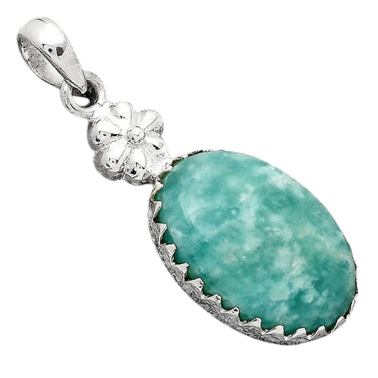 Natural Paraiba Amazonite Pendant P-1306 SDP155068