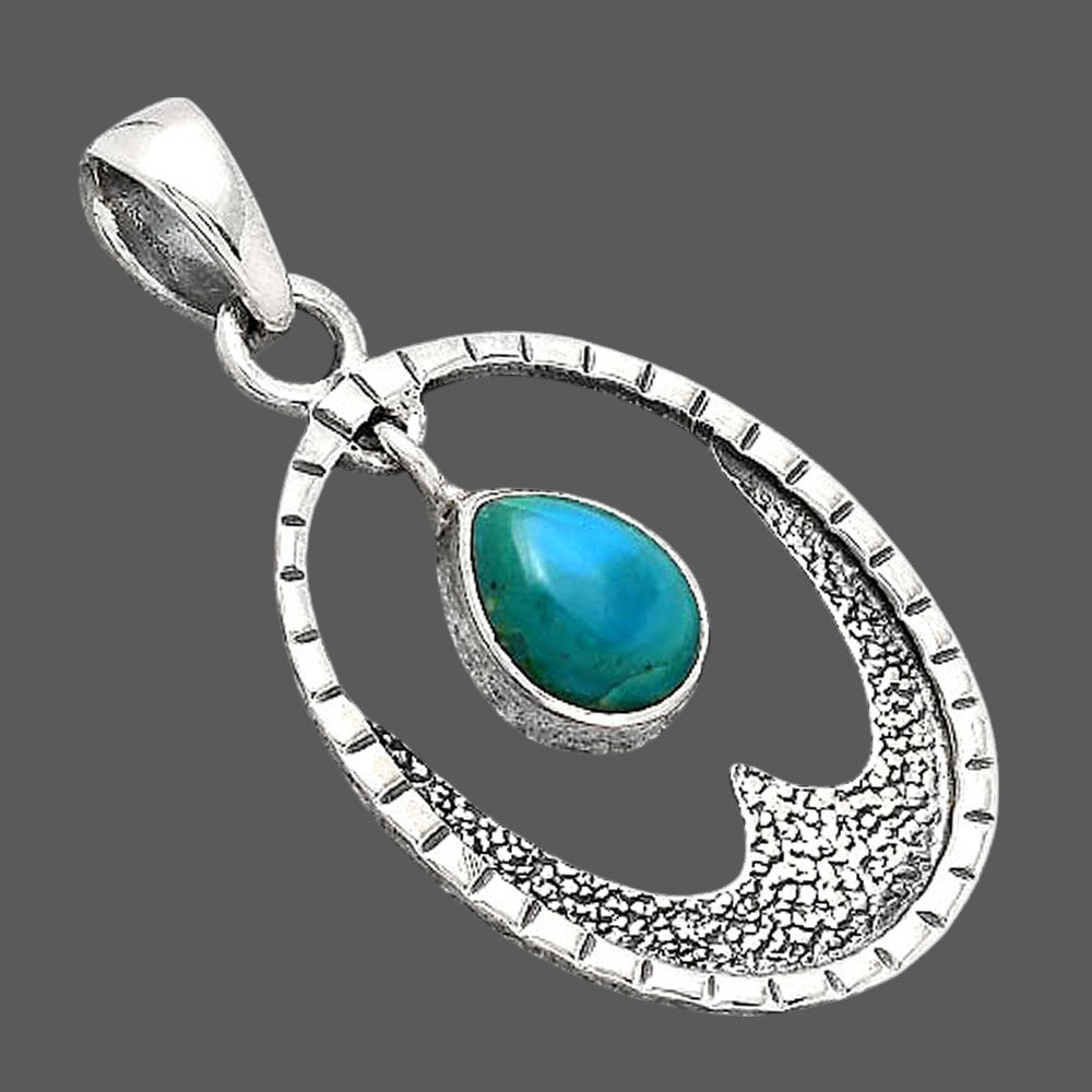 Natural Peruvian Opalina Pendant P-1629 SDP155079