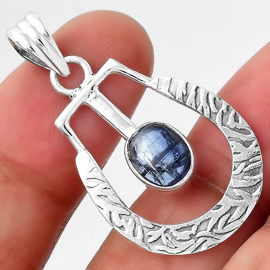 Natural Blue Kyanite - Brazil Pendant P-1343 SDP155083