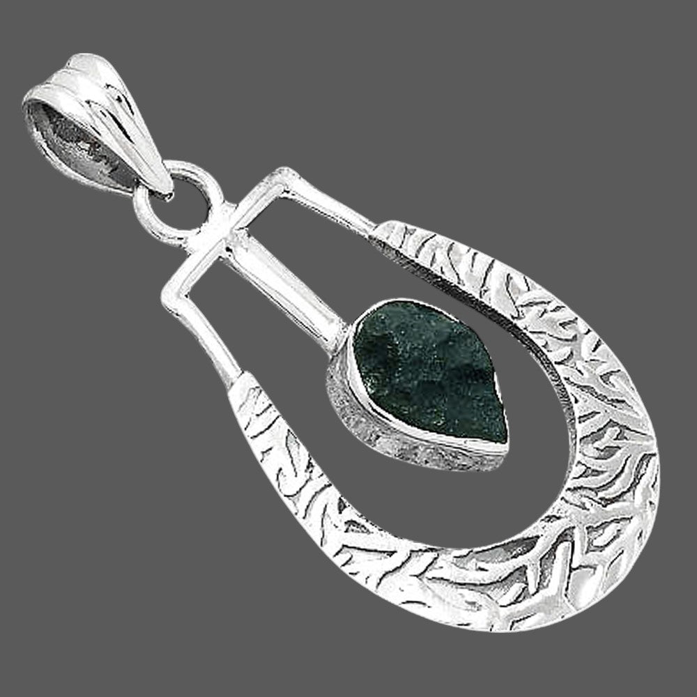 Natural Tektite Rough - Greek Pendant P-1343 SDP155090