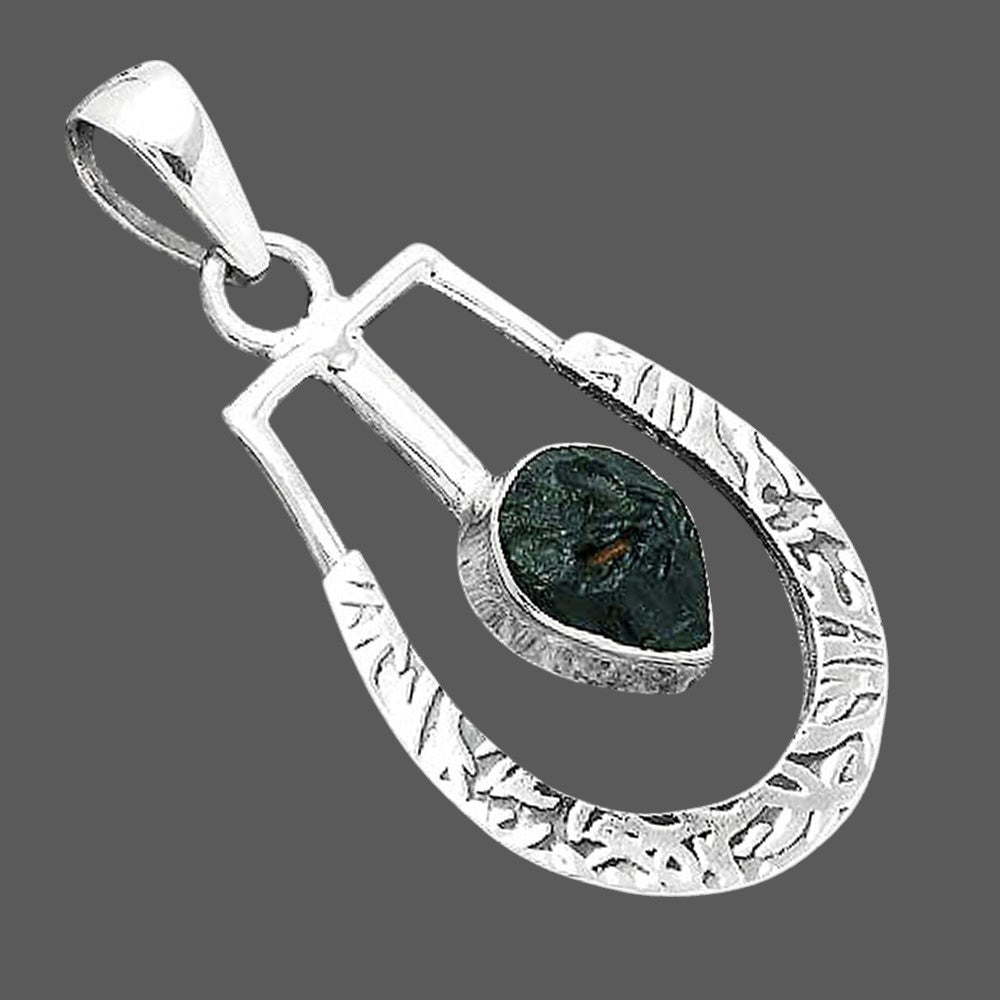 Natural Tektite Rough - Greek Pendant P-1343 SDP155092