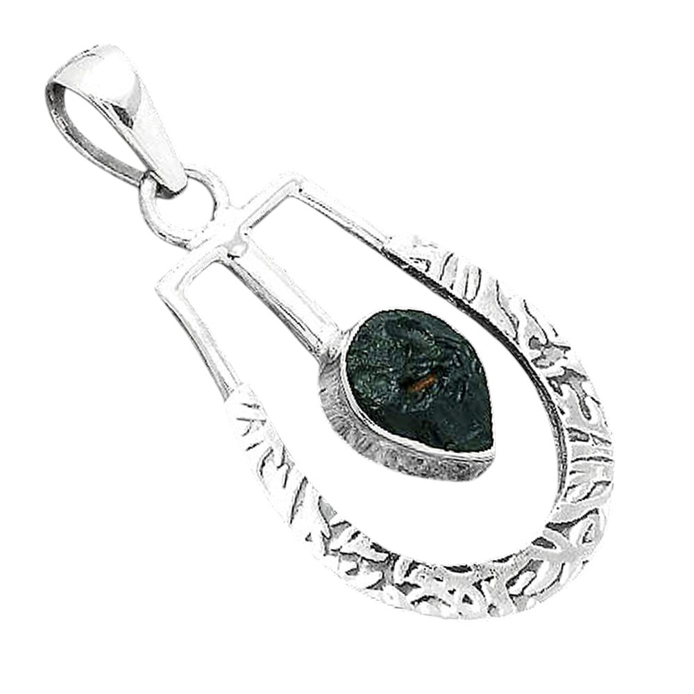 Natural Tektite Rough - Greek Pendant P-1343 SDP155092