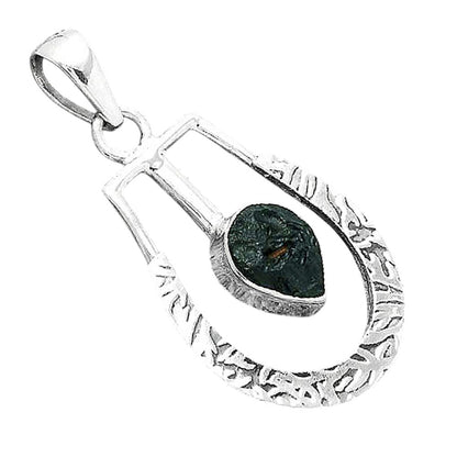 Natural Tektite Rough - Greek Pendant P-1343 SDP155092