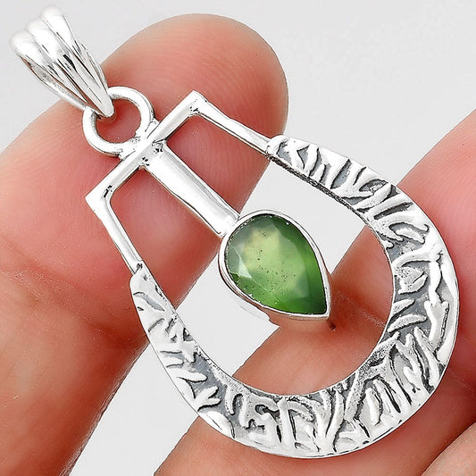 Natural Nephrite Jade - Canada Pendant P-1343 SDP155094