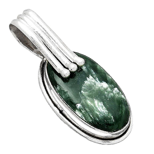 Natural Russian Seraphinite Pendant P-1664 SDP155103
