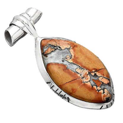 Natural Maligano Jasper - Indonesia Pendant P-1667 SDP155106