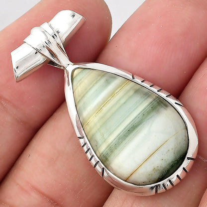 Natural Saturn Chalcedony Pendant P-1667 SDP155110