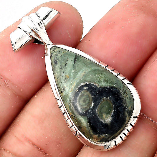 Natural Star Galaxy Jasper Pendant P-1667 SDP155112