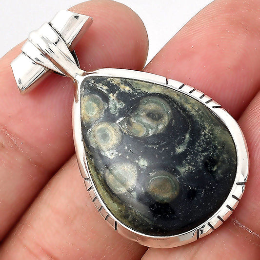 Natural Star Galaxy Jasper Pendant P-1667 SDP155113