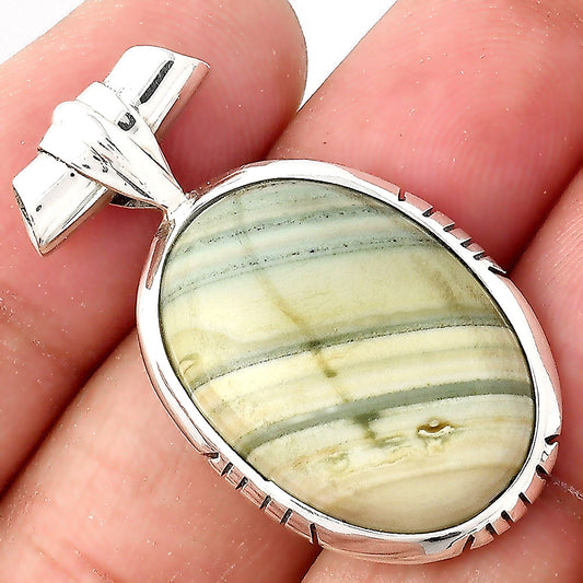 Natural Saturn Chalcedony Pendant P-1667 SDP155114