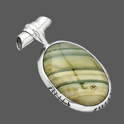 Natural Saturn Chalcedony Pendant P-1667 SDP155114