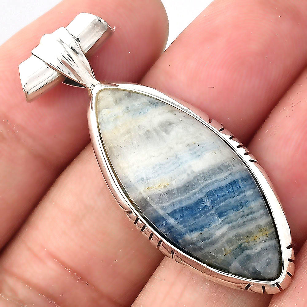 Natural Blue Scheelite - Turkey Pendant P-1667 SDP155120