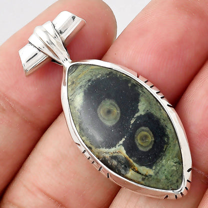 Natural Star Galaxy Jasper Pendant P-1667 SDP155122