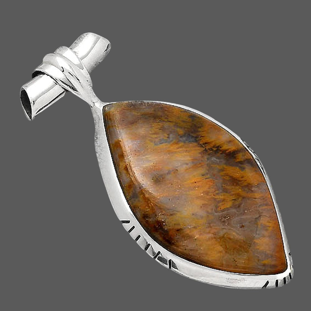 Natural Sandalwood Pendant P-1667 SDP155123