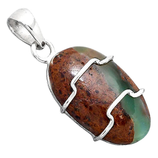 Natural Boulder Chrysoprase Australia Pendant P-1638 SDP155128