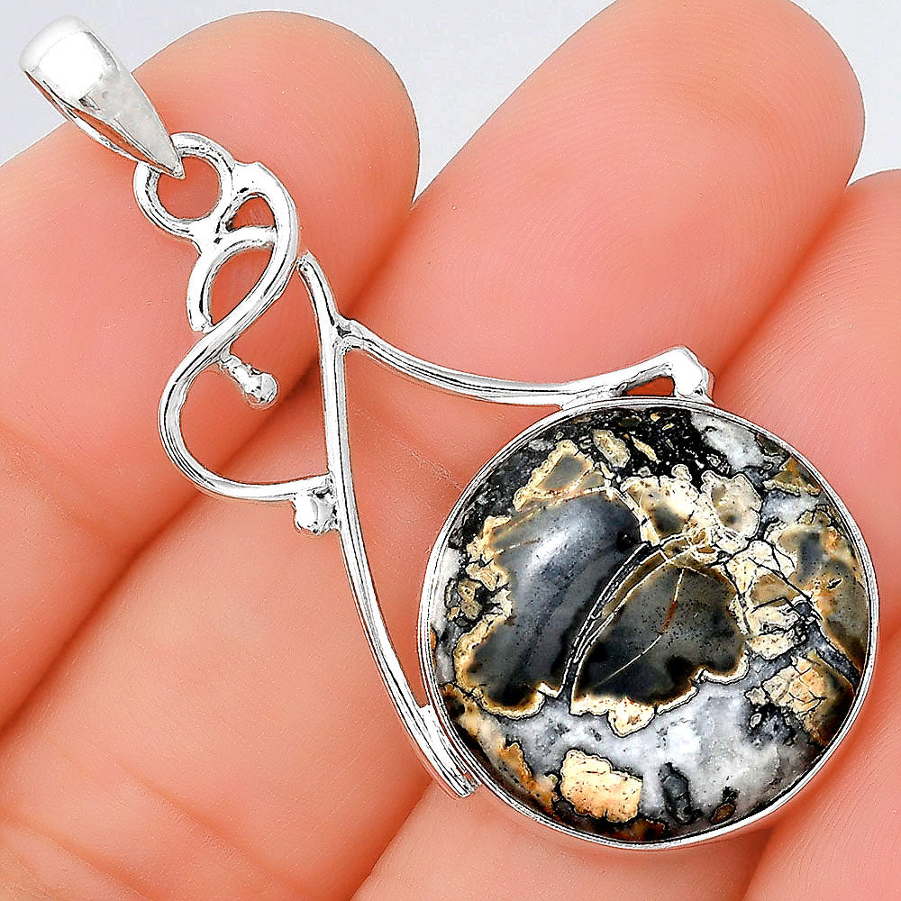 Natural Maligano Jasper - Indonesia Pendant P-1036 SDP155164