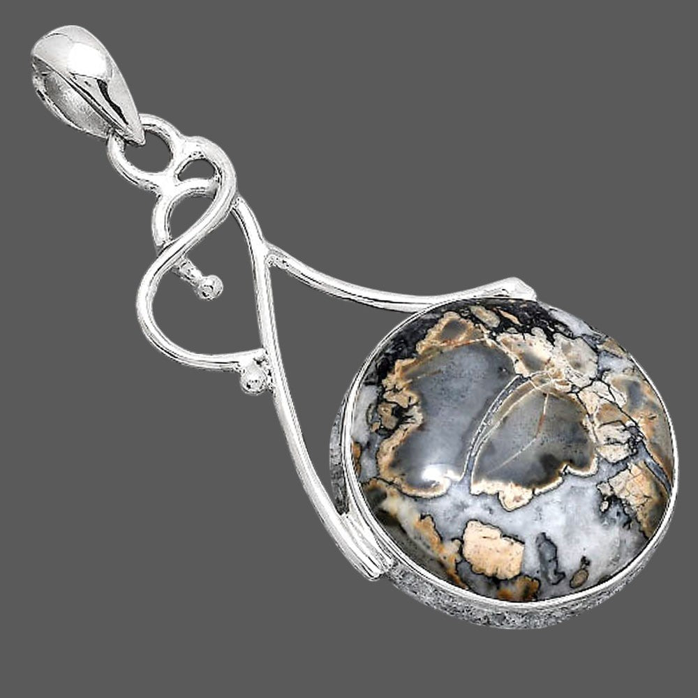 Natural Maligano Jasper - Indonesia Pendant P-1036 SDP155164