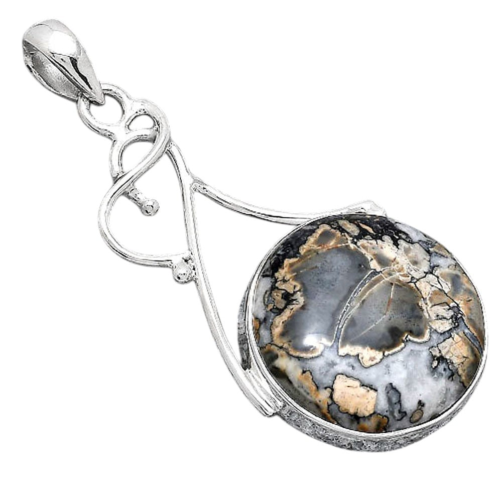 Natural Maligano Jasper - Indonesia Pendant P-1036 SDP155164