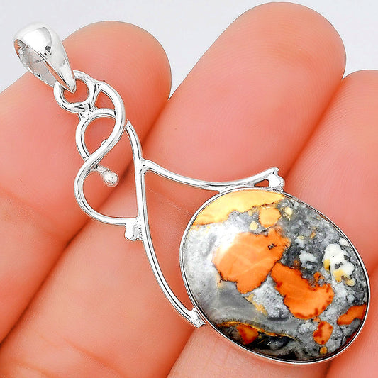 Natural Maligano Jasper - Indonesia Pendant P-1036 SDP155169