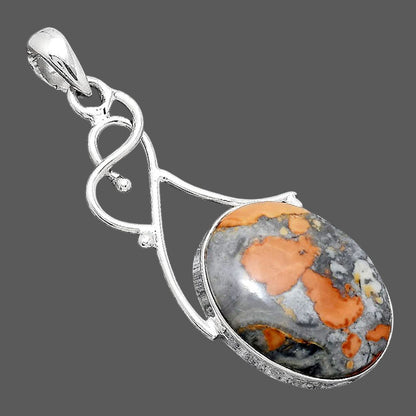 Natural Maligano Jasper - Indonesia Pendant P-1036 SDP155169
