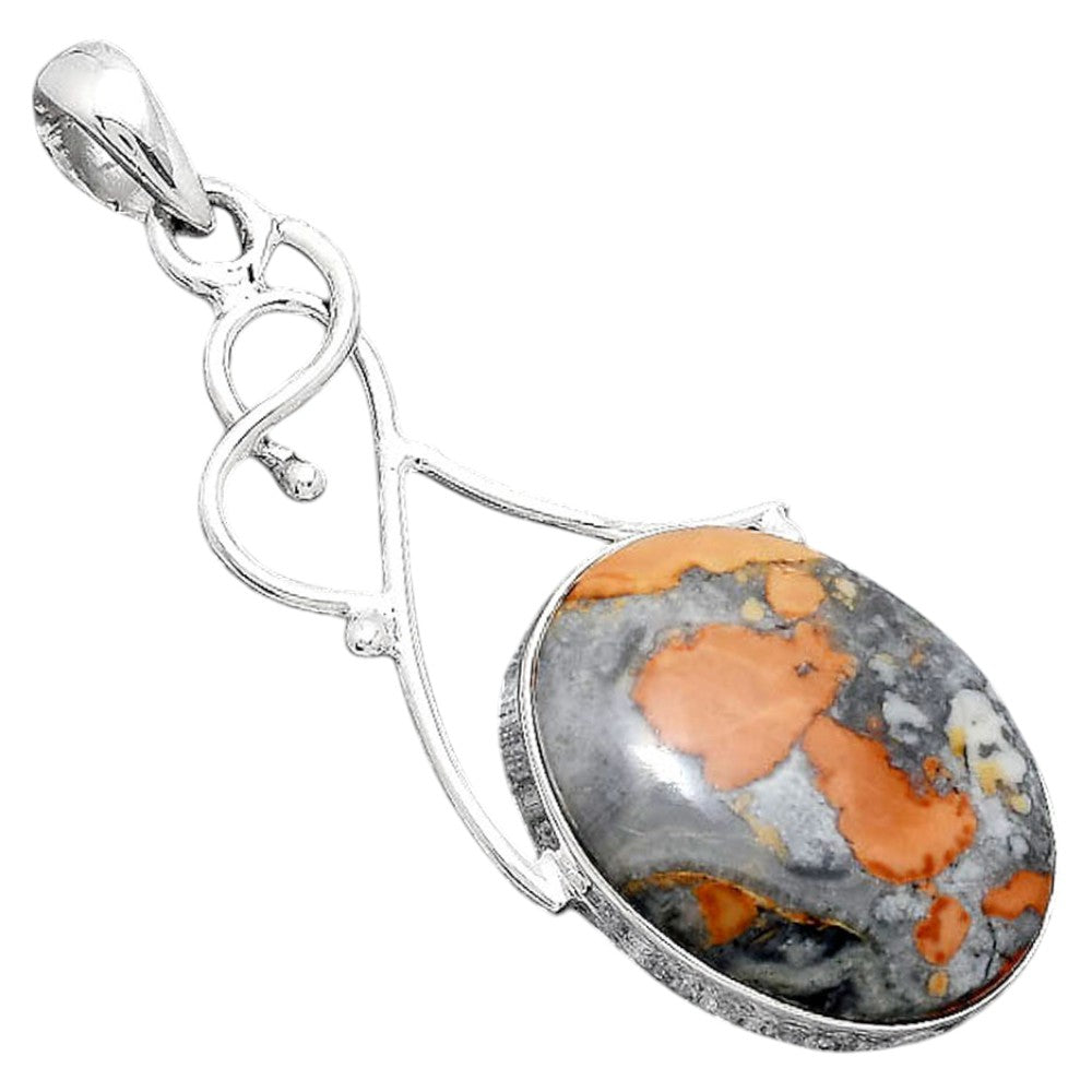 Natural Maligano Jasper - Indonesia Pendant P-1036 SDP155169