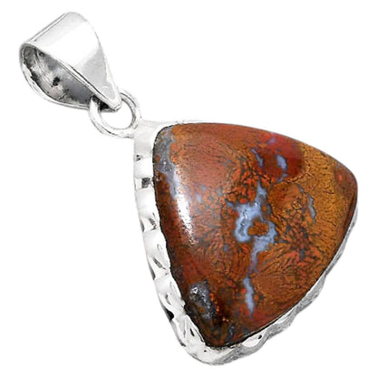 Natural Red Moss Agate Pendant P-1110 SDP155184