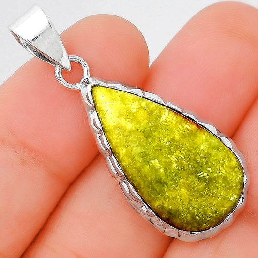 Natural Green Opal Madagascar Pendant P-1110 SDP155185