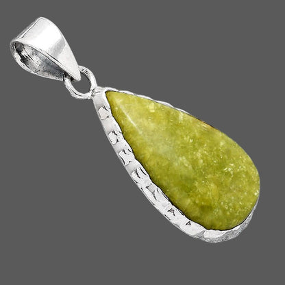 Natural Green Opal Madagascar Pendant P-1110 SDP155185