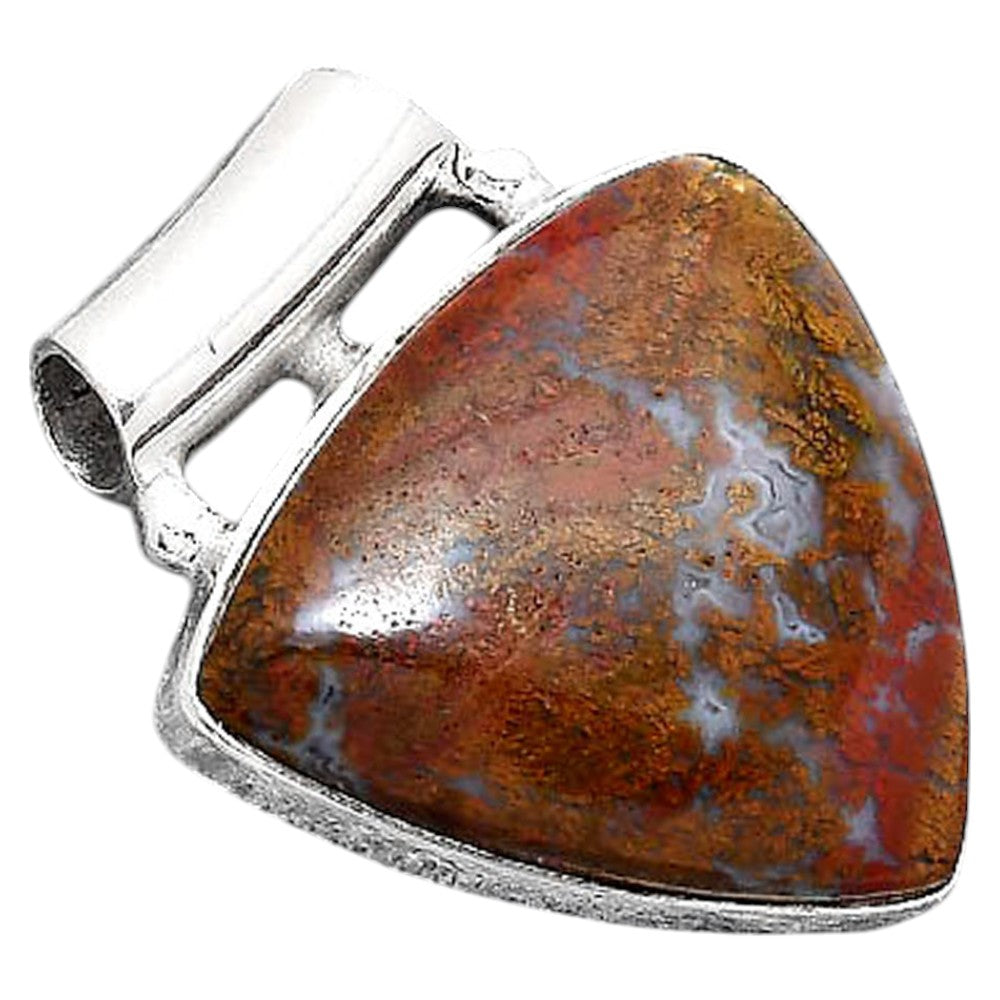 Natural Red Moss Agate Pendant P-1259 SDP155189
