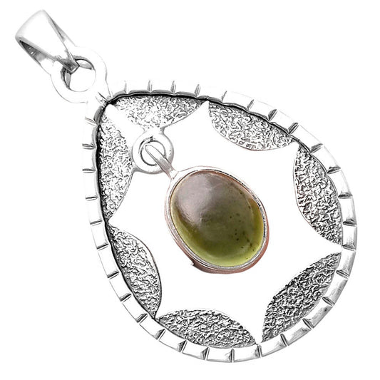 Natural Nephrite Jade - Canada Pendant P-1478 SDP155221