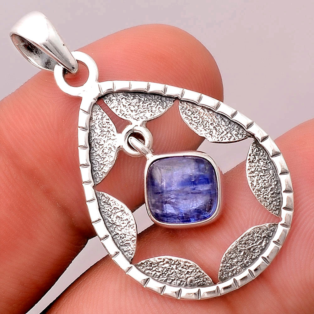 Natural Blue Kyanite - Brazil Pendant P-1478 SDP155222