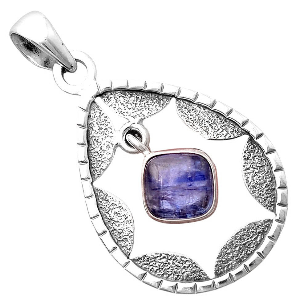 Natural Blue Kyanite - Brazil Pendant P-1478 SDP155222