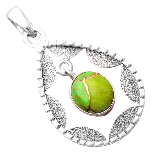 Copper Green Turquoise - Arizona Pendant P-1478 SDP155230